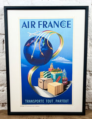 Affiche Air France Transporte tout A061