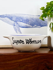 Bol Pied de Poule Super Woman