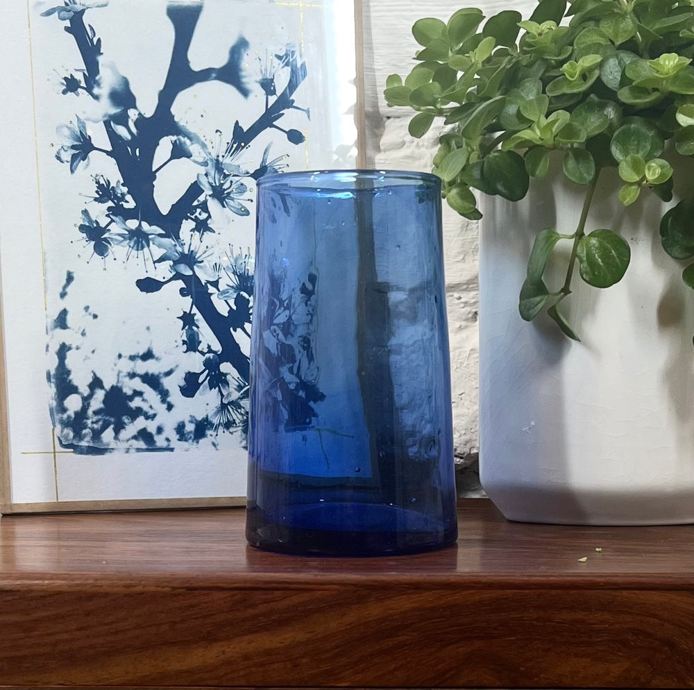 Verre marocain bleu 320 ml