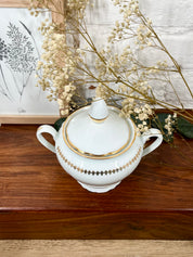 Sucrier en porcelaine de Sologne