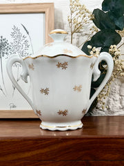 Sucrier en porcelaine de Limoges