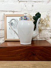 Cafetière en faïence Art déco