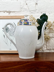 Cafetière en faïence Art déco