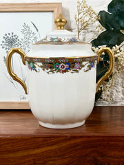 Sucrier en porcelaine de Limoges