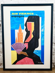 Affiche Air France Espagne A113
