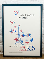 Affiche Air France Paris A066