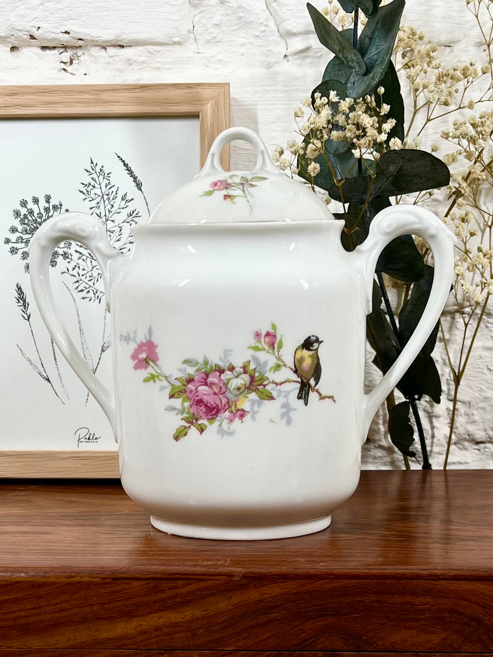 Sucrier en porcelaine