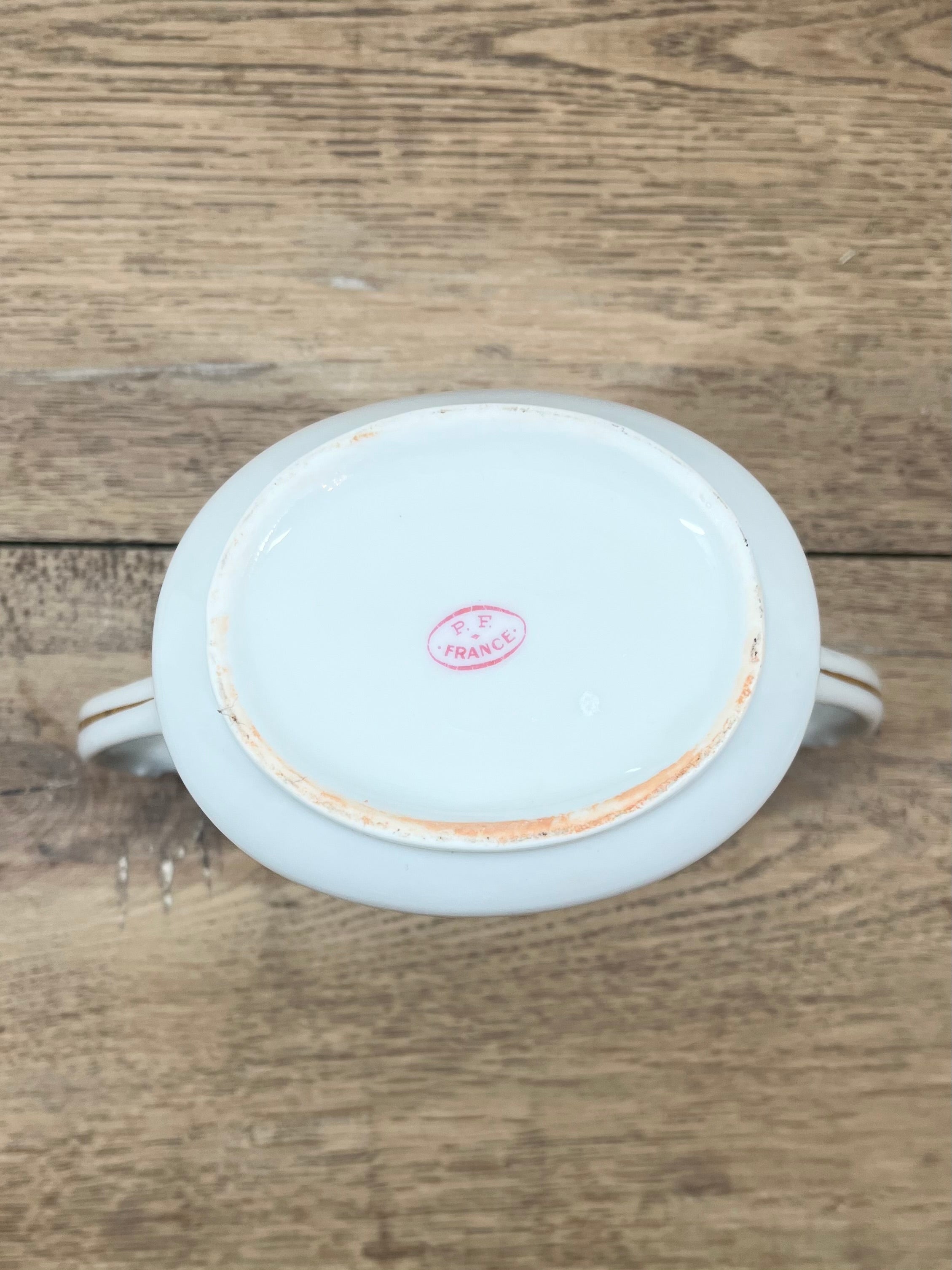 Sucrier en porcelaine
