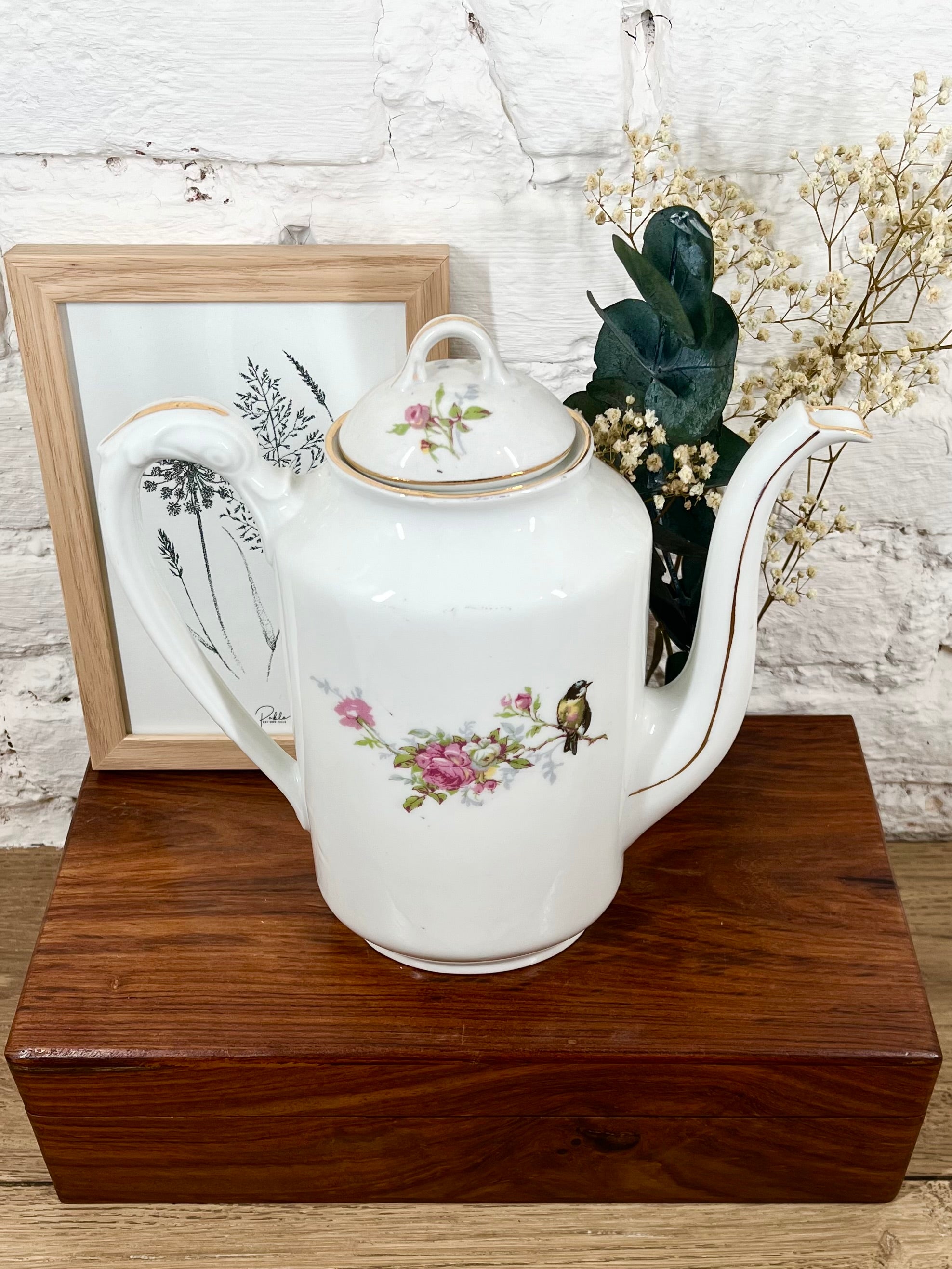 Cafetière en porcelaine