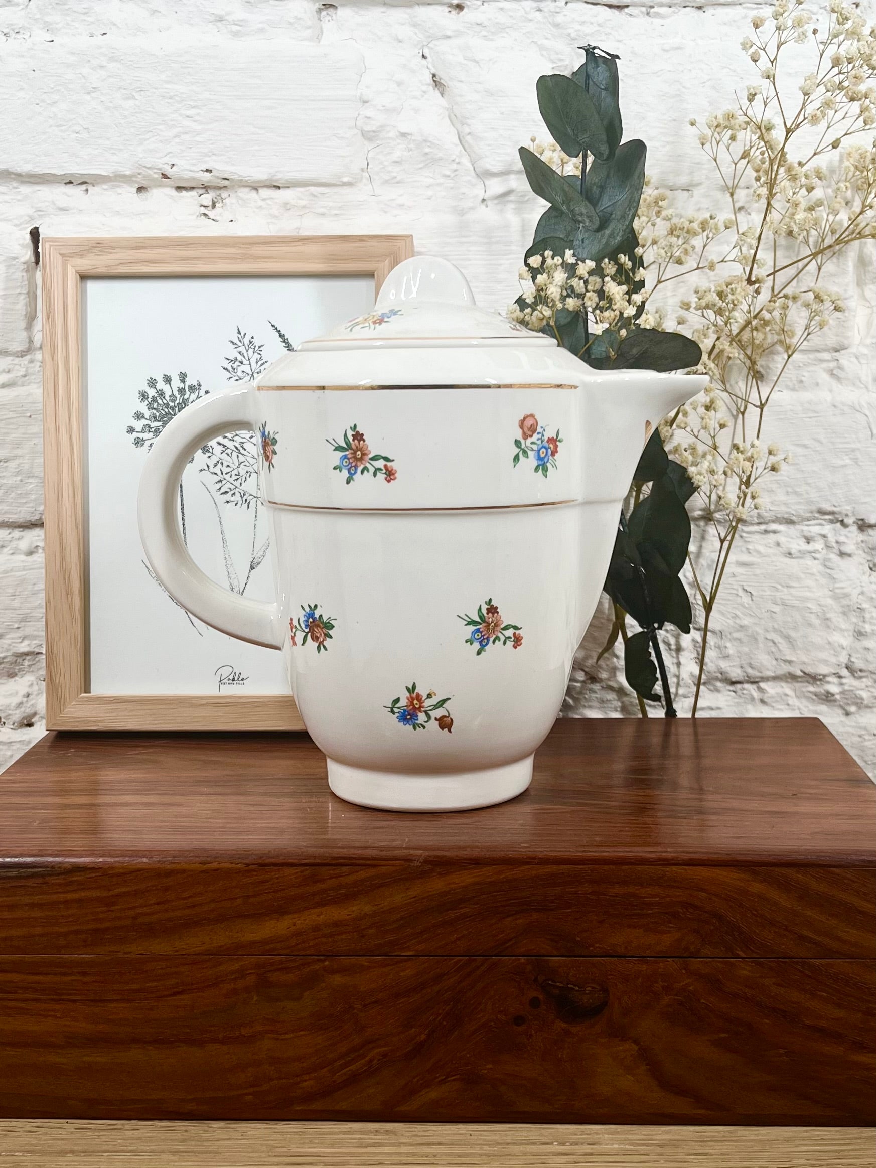 Cafetière en faïence Saint Amand