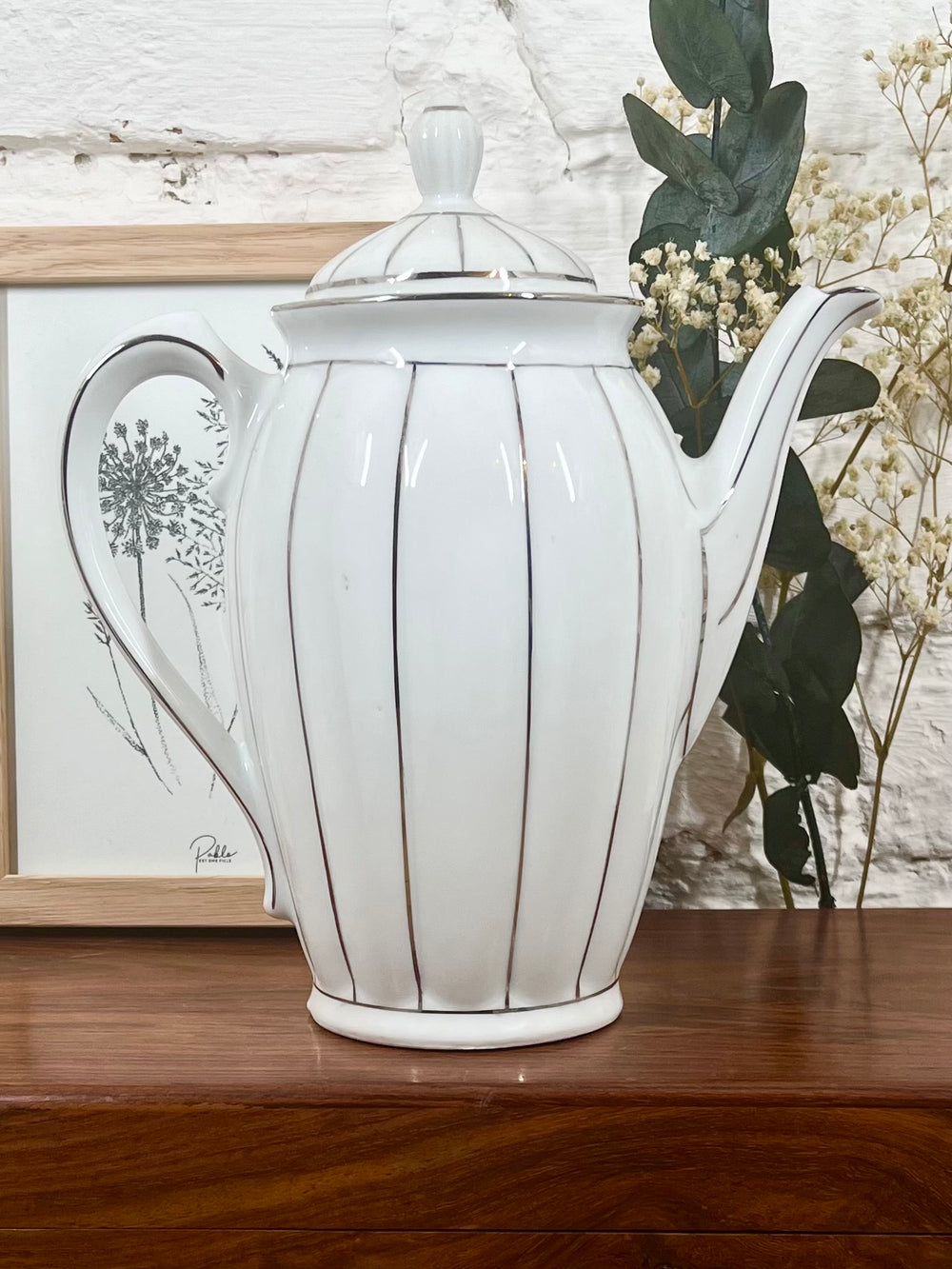 Cafetière en porcelaine Art déco