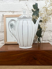 Cafetière en porcelaine Art déco