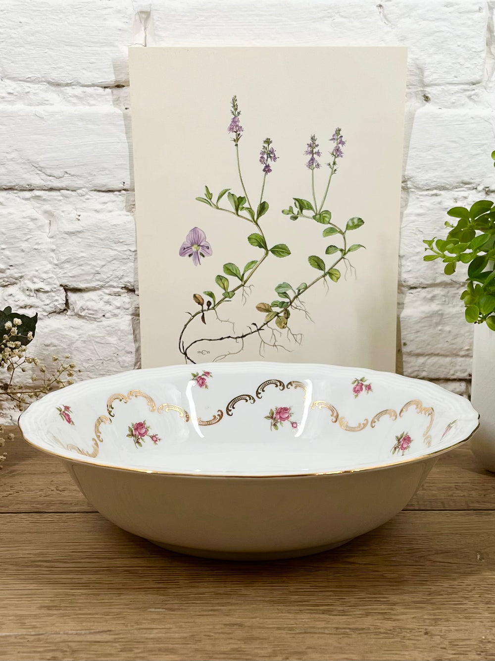 Grand saladier en porcelaine Bavaria N°4