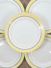 Assiette plate en faïence Salins N°2