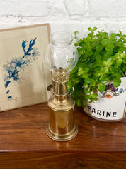Lampe Pigeon en laiton