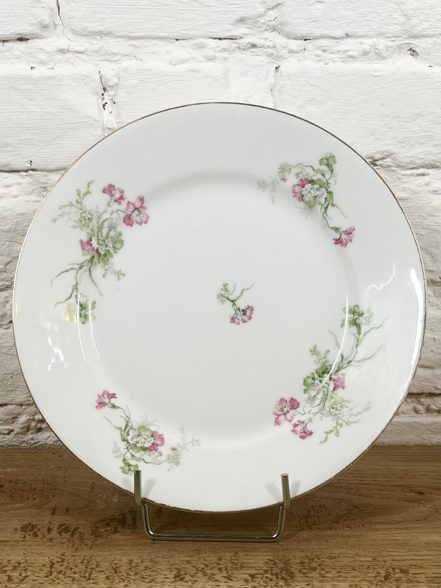 Assiette plate en porcelaine de Limoge N°4