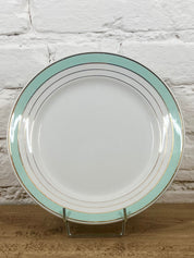 Assiette plate en faïence Luneville N°5