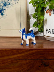 Husky en faïence de Delft