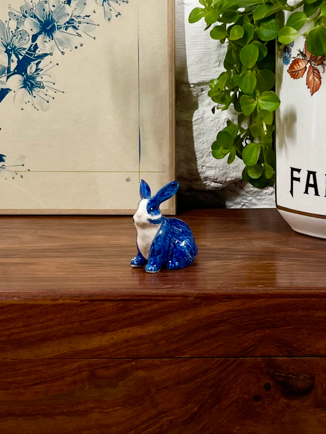 Lapin en faïence de Delft