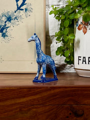 Girafe en faïence de Delft