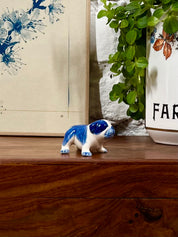 Bulldog en faïence de Delft