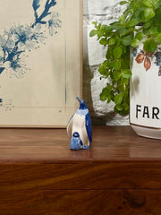 Pingouin en faïence de Delft