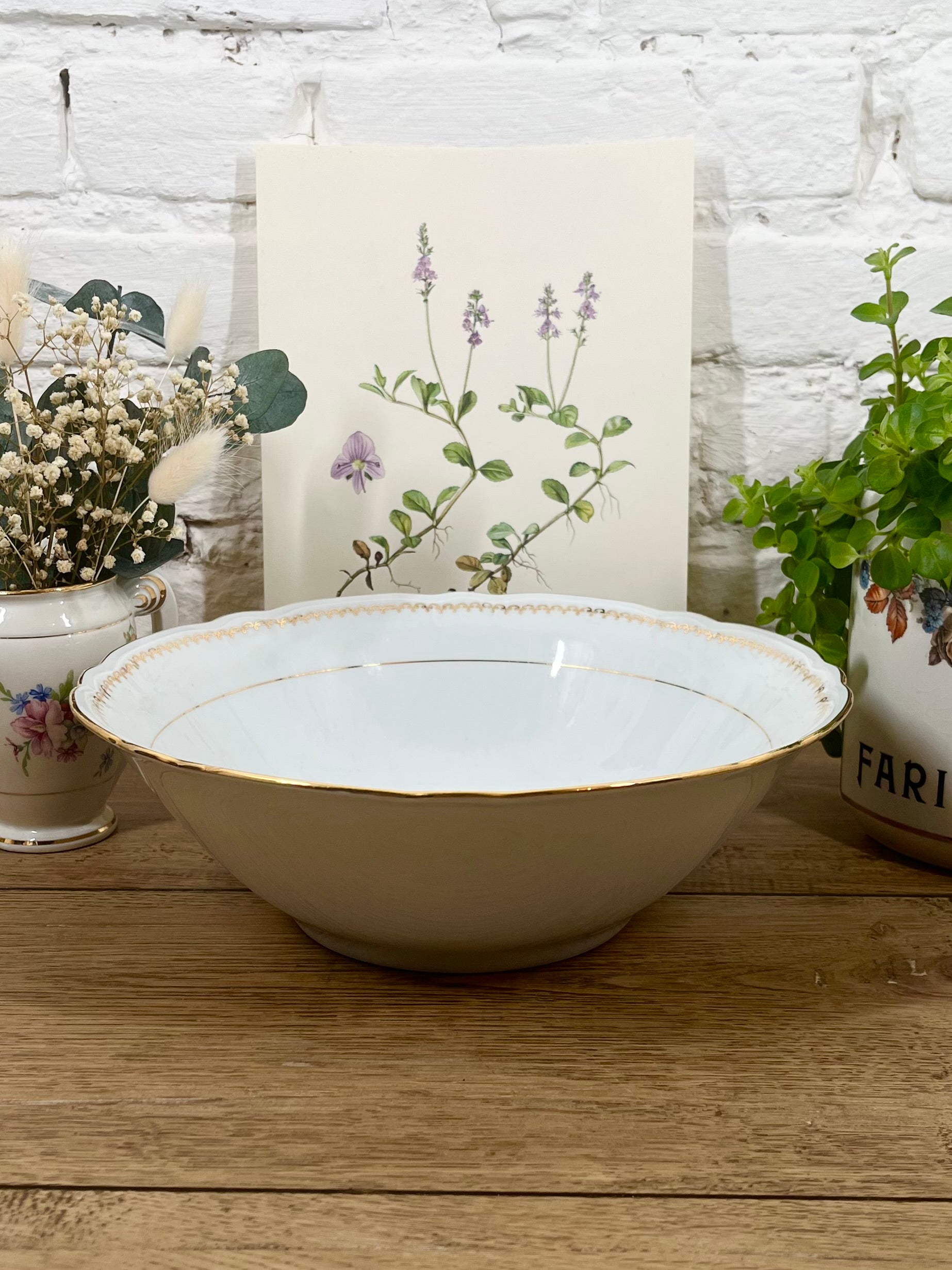 Saladier en porcelaine du Berry N°5