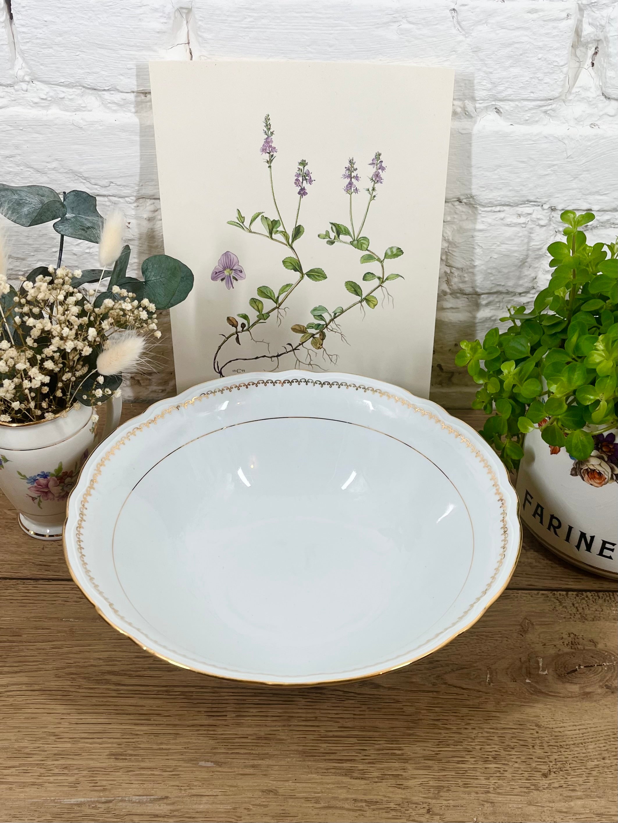 Saladier en porcelaine du Berry N°5