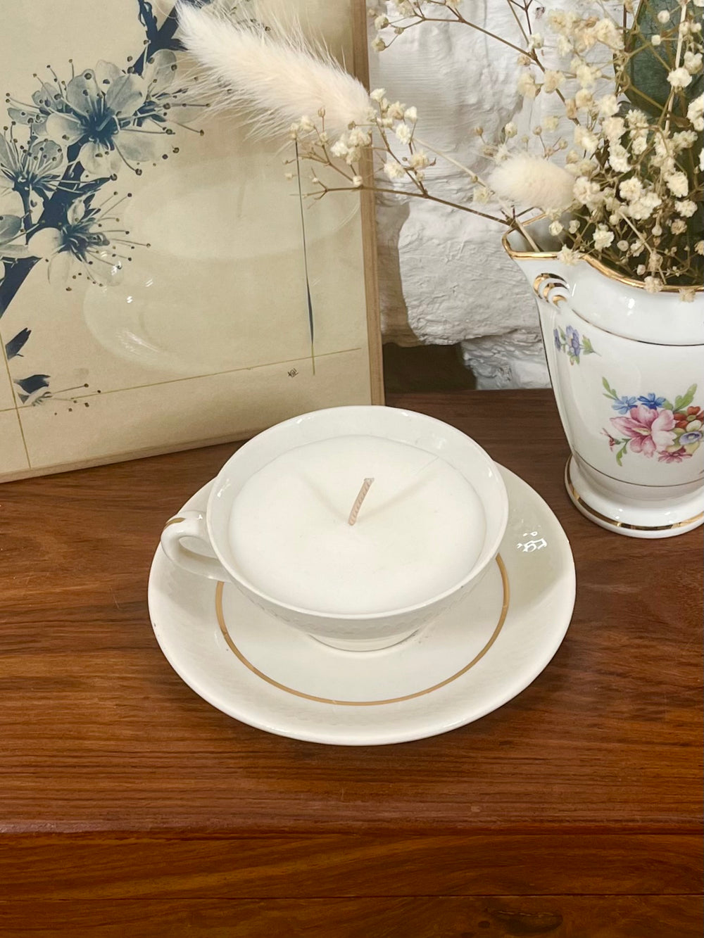 Bougie création E&J N°3 parfum muguet