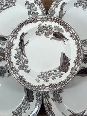Superbe assiette collector du XIXeme siècle, de la manufacture anglaise Copeland and Garrett 