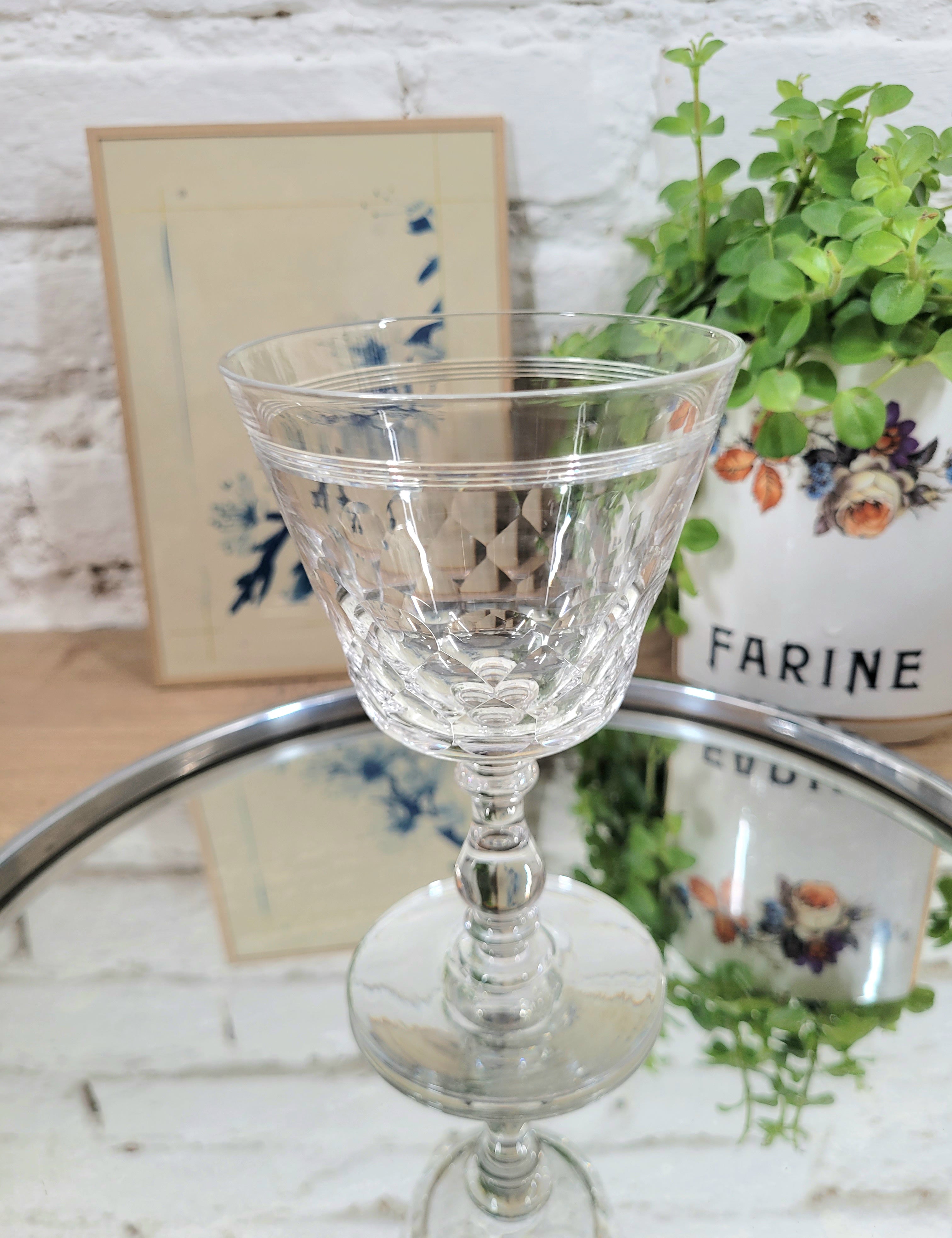 Verre à aperitif en cristal acheter en ligne brocante seconde main