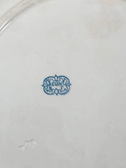 acheter vaisselle ancienne vintage boutique en ligne plat en terre de fer signé BFK (Boch Frères Kéramis)