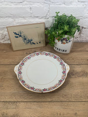 acheter vaisselle vintage ancienne en ligne plat à gâteau en porcelaine