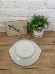 acheter vaisselle vintage ancienne en ligne plat à gâteau en porcelaine