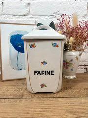 Pot à farine en faïence N°3