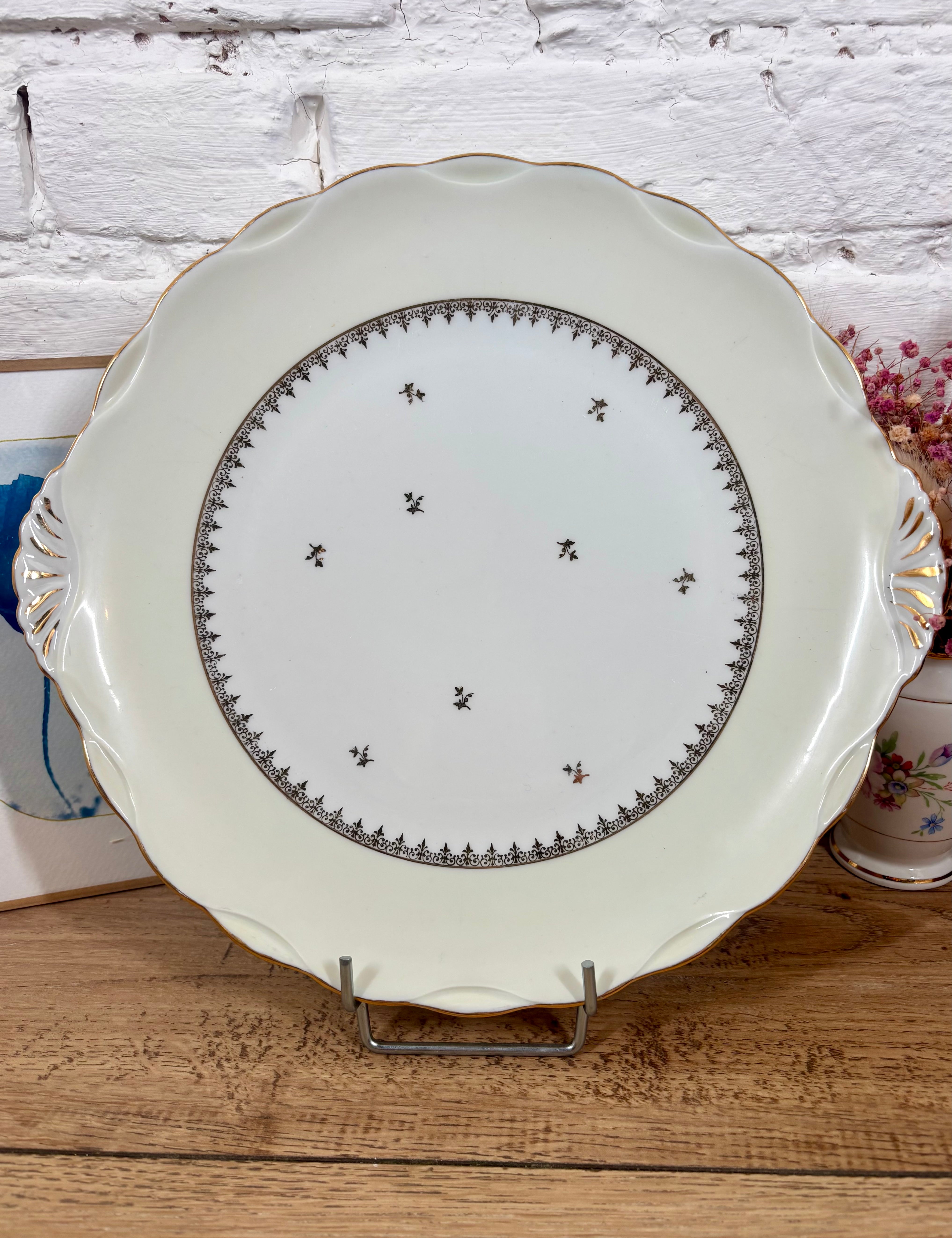 assiette vintage brocante en ligne vide grenier deco