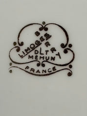 assiette vintage brocante en ligne vide grenier deco limoges