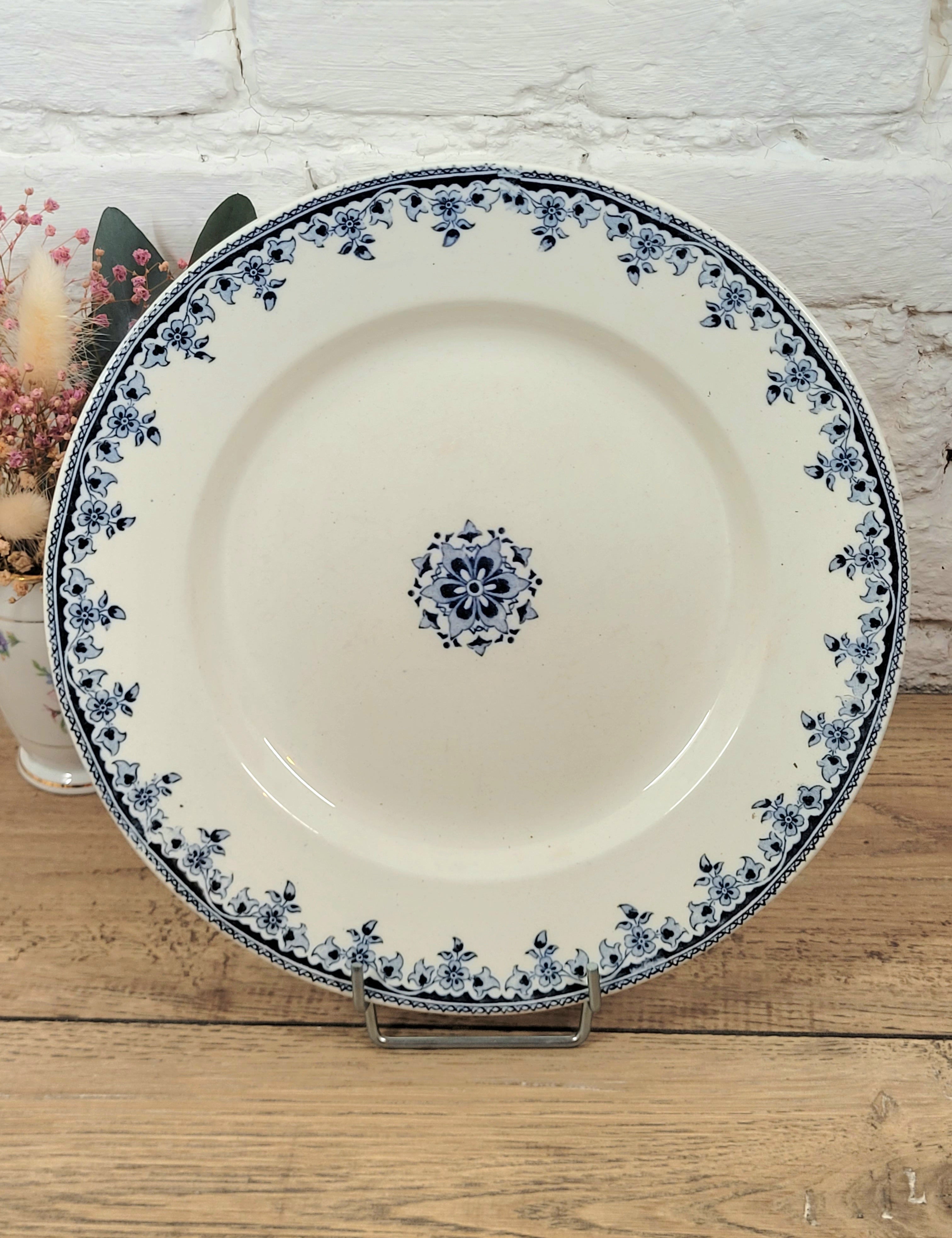 assiette vintage deco brocante en ligne