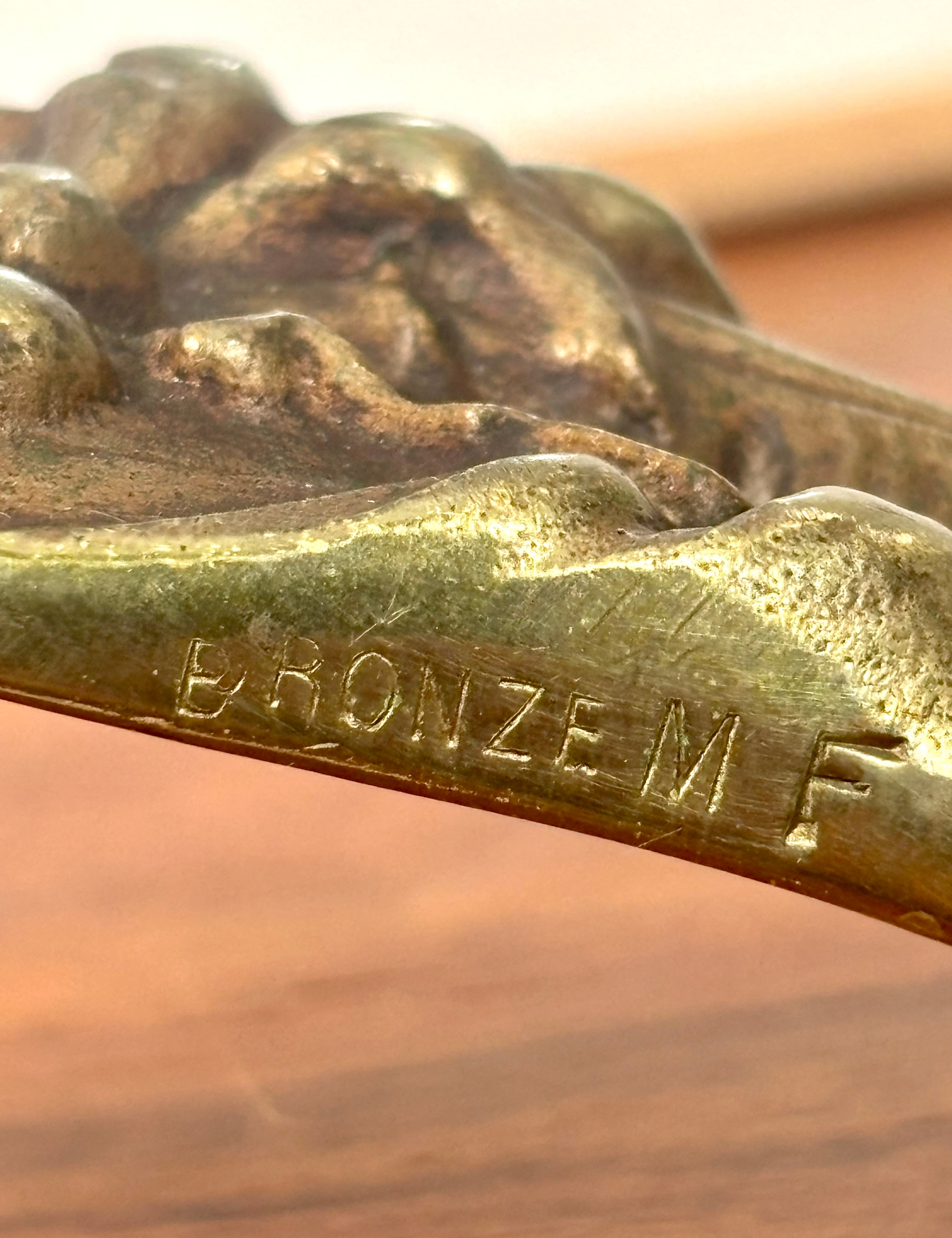 bougeoir en laiton decoration chine objet de seconde main boutique en ligne