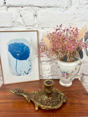 Bougeoir rat de cave en bronze N°8