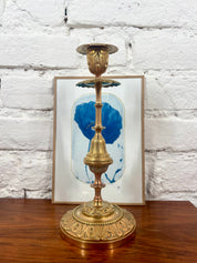 bougeoir laiton brocante en ligne deco vintage