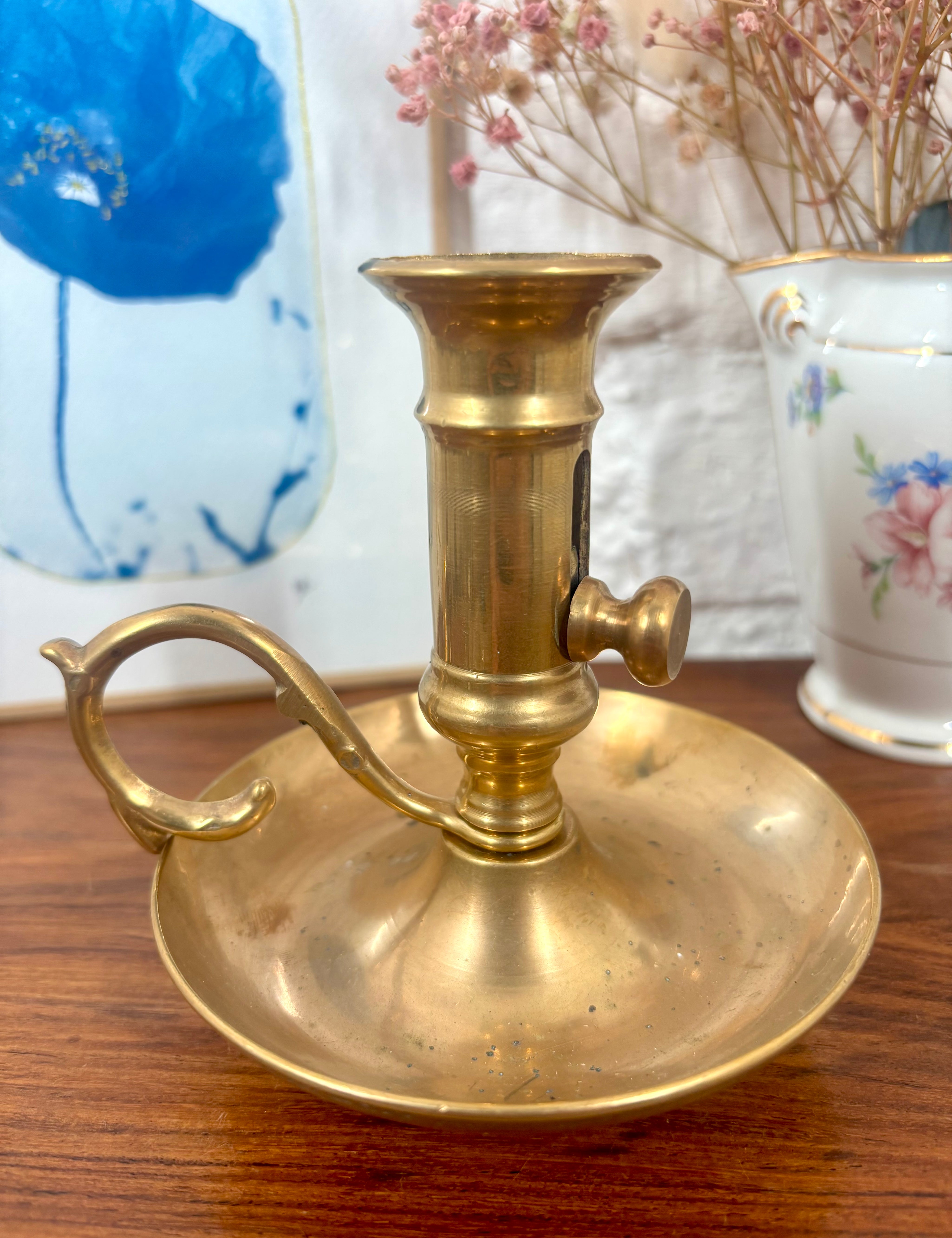 bougeoir laiton rat de cave vintage deco boutique en ligne