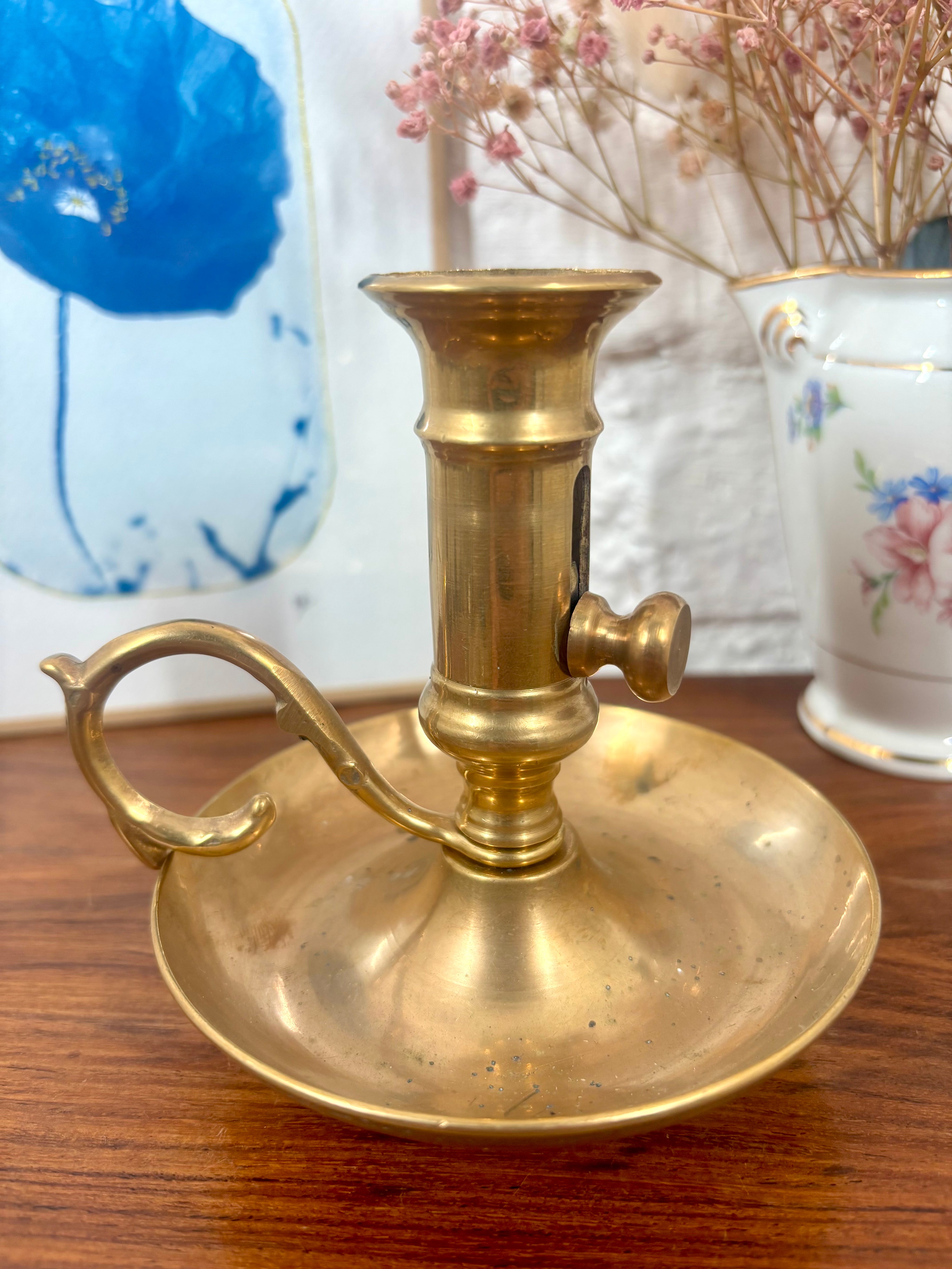 bougeoir laiton rat de cave vintage deco boutique en ligne