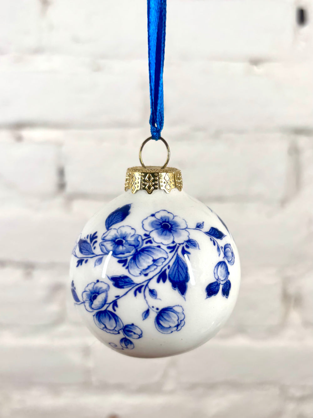 Boule de Noël Fleurs Petite N°1