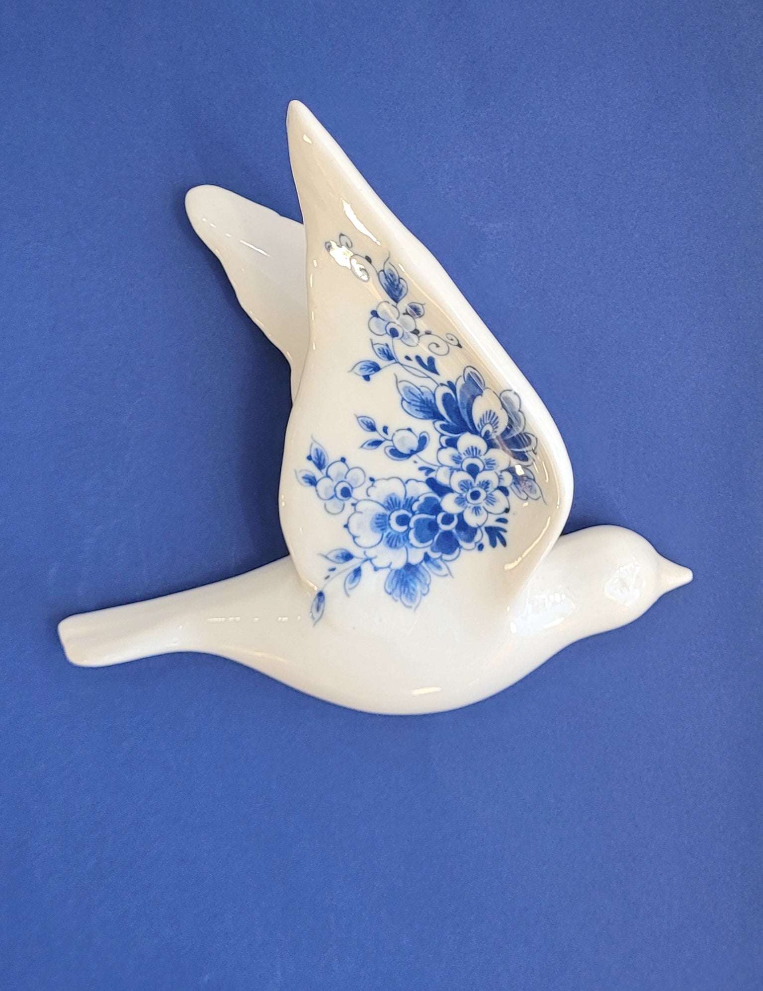 boutique deco vintage hirondelle faience oiseau delft