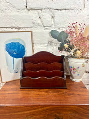 boutique en ligne deco vintage porte courrier bois