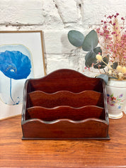 boutique en ligne deco vintage porte courrier bois