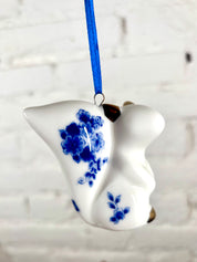 deco sapin delft faience vintage decoration