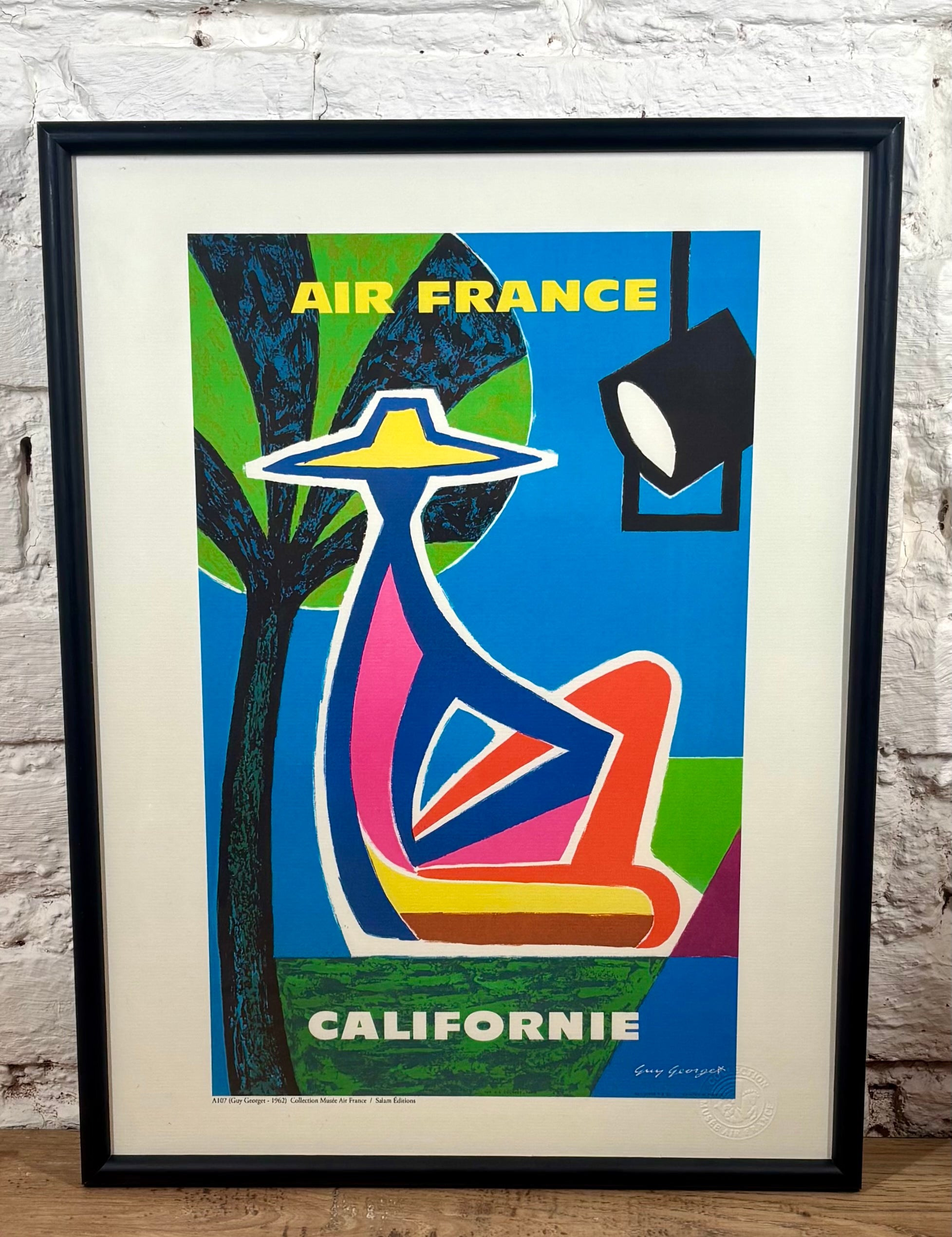 decoration vintage ancienne affiche air france brocante en ligne