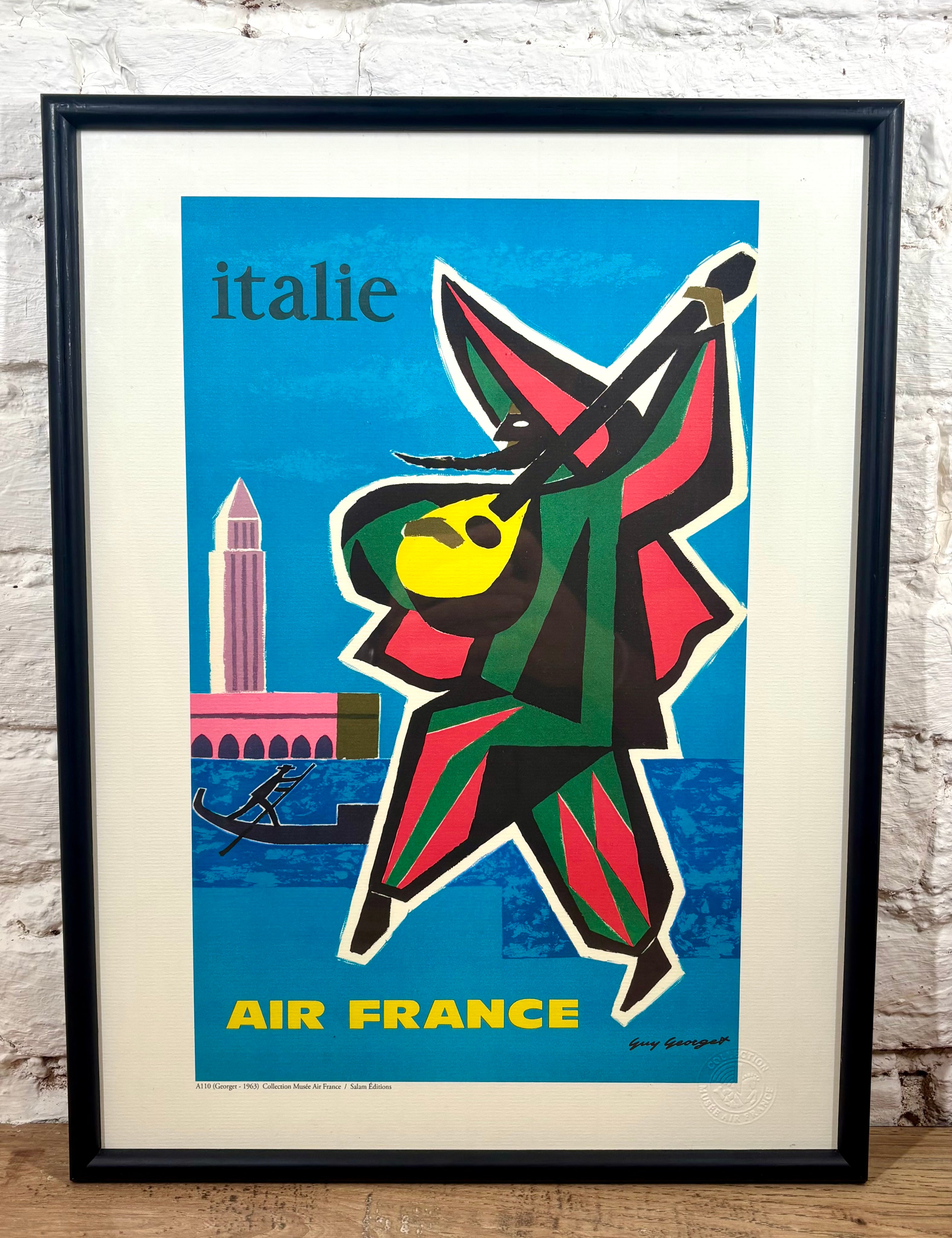 decoration vintage ancienne affiche air france brocante en ligne vide grenier